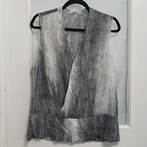 J Brand Wrap Front Sleeveless Top